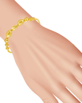 22K Gold Wristlet WR-1881 Adjustable