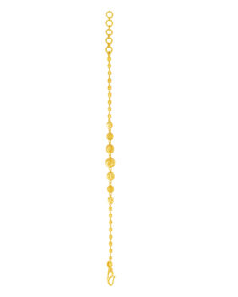 22K Gold Wristlet WR-1883 6.5 Inches