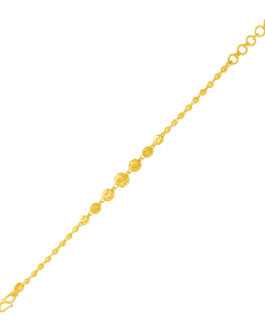 22K Gold Wristlet WR-1883 6.5 Inches
