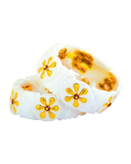 22K Gold Shankha Handwear For Women S-560