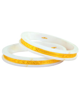 22K Gold Shankha Handwear For Women S-562