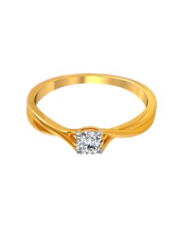 Captivating 18K Diamond Finger Ring DFR-1354