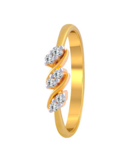 Dazzling 14K Diamond Finger Ring – DFR-1485