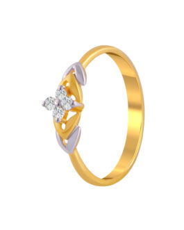 Sparkling 18K Diamond Finger Ring – DFR-1486