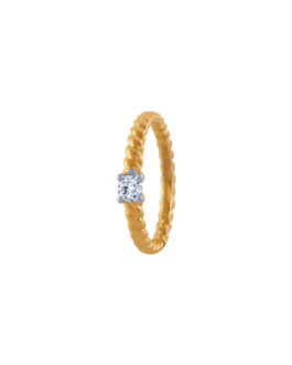 Timeless Treasure 18K Diamond Finger Ring – DFR-1565