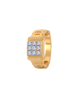 Graceful Glamour 18K Diamond Finger Ring – DFR-1567