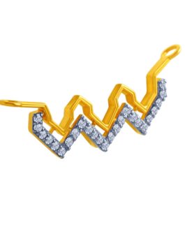 18K Diamond Pendant DP-1691 ACPDP-37808