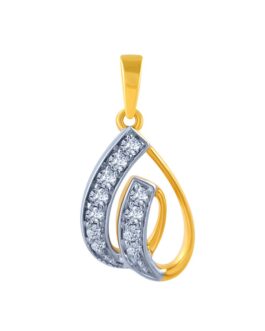 18K Diamond Pendant DL-794