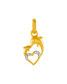 18K Diamond Pendant DL-800