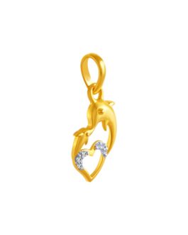 18K Diamond Pendant DL-800
