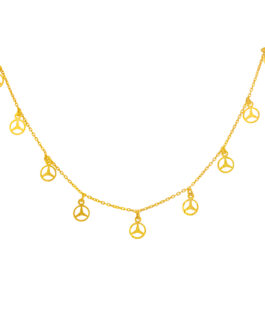 22K Gold Chain C-5943 (18 Inches)