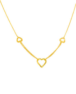 22K Gold Chain C-6113 (18 Inches)