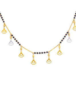 22K Gold Mangal Sutra For Women MS-678 (18 Inches)