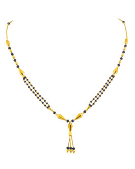 22K Gold Mangal Sutra For Women MS-687 (20 Inches)