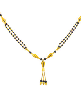 22K Gold Mangal Sutra For Women MS-687 (20 Inches)