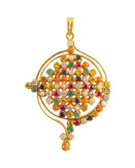 22k Gold Pendant L-3302