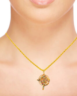 22k Gold Pendant L-3302