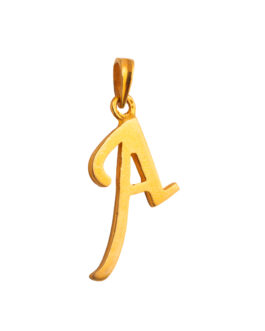 22k Gold Pendant L-3924