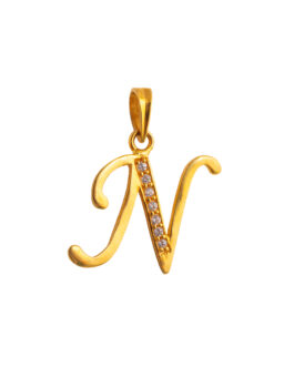 22k Gold Pendant L-3994