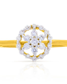 18k Gold Diamond Ring for Women DFR-1796