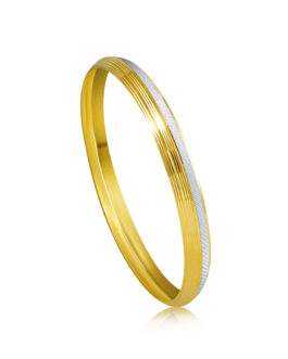 22K Gold Bangle (Size 23) – CH-2286