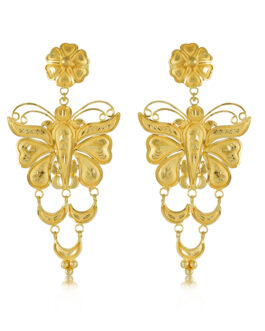 22K Gold Earring - ER-3354