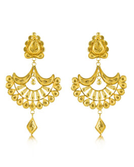 22K Gold Earring - ER-3355