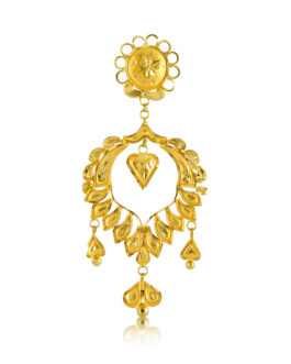 22K Gold Earring – ER-3356