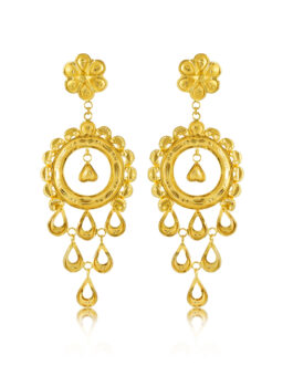 22K Gold Earring - ER-3358