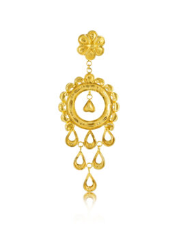 22K Gold Earring – ER-3358
