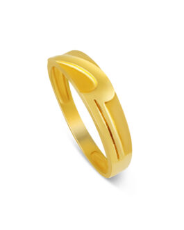 22K Gold Mens Ring (Size 25) – GR-2000