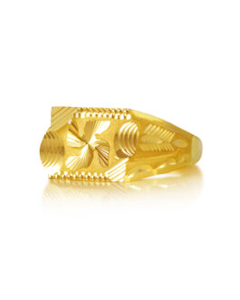 22K Gold Mens Ring (Size 22) – GR-2036