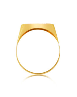 22K Gold Mens Ring (Size 22) – GR-2036