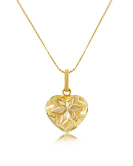 22K Gold Pendant – L-4118