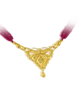 22K Gold Pendant – L-4144