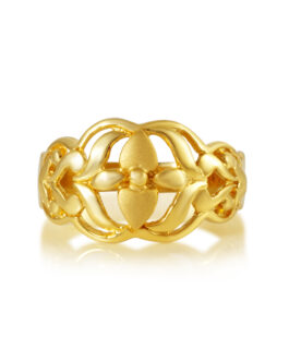 22K Gold Ladies Ring (Size 14) - LR-4731
