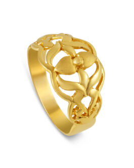 22K Gold Ladies Ring (Size 14) – LR-4731
