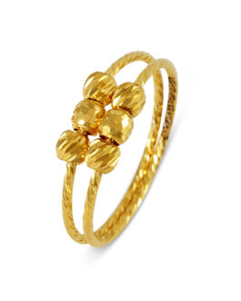 22K Gold Ladies Ring (Size 13) - LR-4732