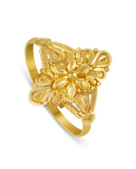 22K Gold Ladies Ring (Size 14) – LR-4735
