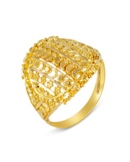 22K Gold Ladies Ring (Size 12) - LR-4737