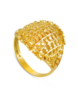 22K Gold Ladies Ring (Size 12) – LR-4737