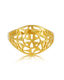 22K Gold Ladies Ring (Size 14) - LR-4740