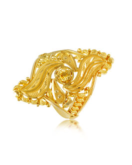 22K Gold Ladies Ring (Size 14) - LR-4742