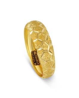 22K Gold Ladies Ring (Size 14) – LR-4744