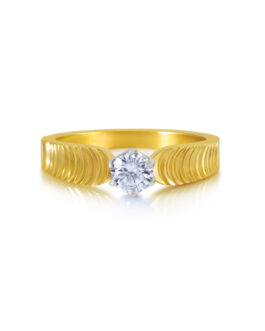 22K Gold Ladies Ring (Size 12) - LR-4746