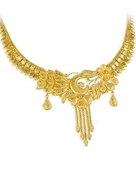 22K Gold Necklace N-2247