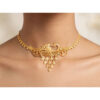 22K Gold Choker Necklace CK-268 — CK-268