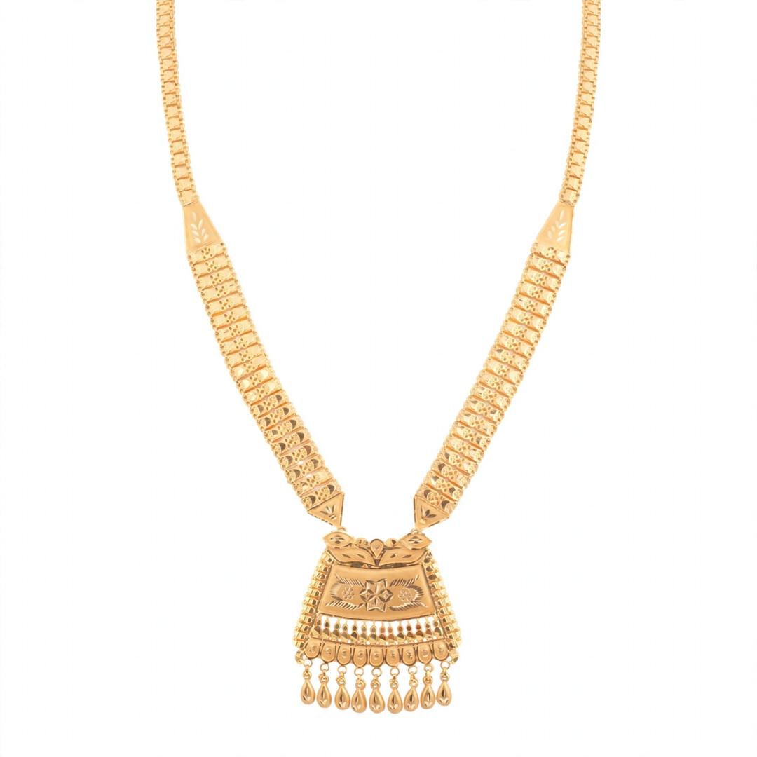 22K Gold Necklace N-1738 — N-1738