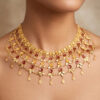 22K Gold Necklace N-2212 — N-2212
